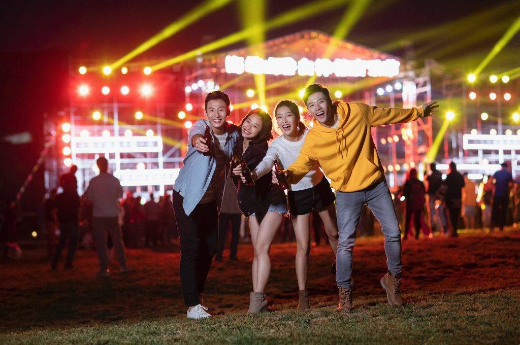 Chinese Tourists Back At Music Festivals And Concerts